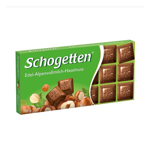 Chocolate Schogetten com Avelãs 100g