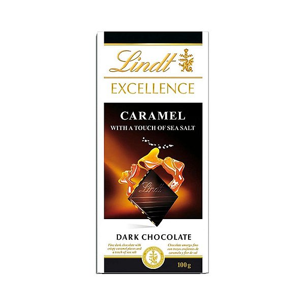 Chocolate Lindt Excellence Caramel & Sea Salt 100g