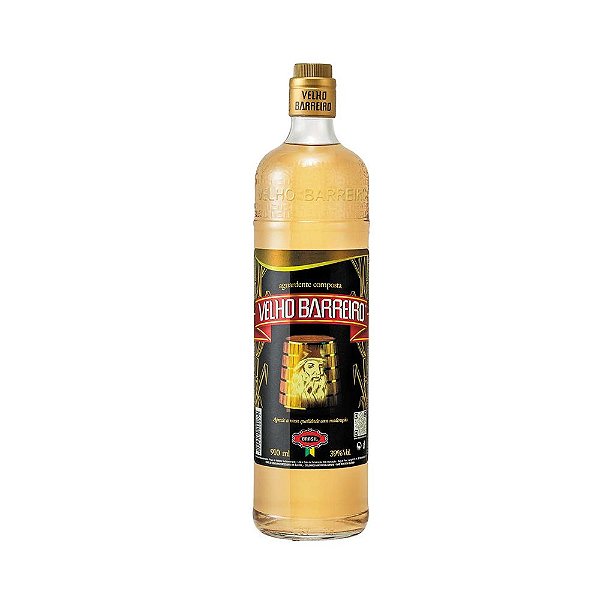 Cachaça Velho Barreiro Gold 910ml