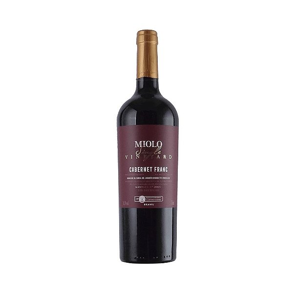 Vinho Miolo Single Vineyard Cabernet Franc 750ml