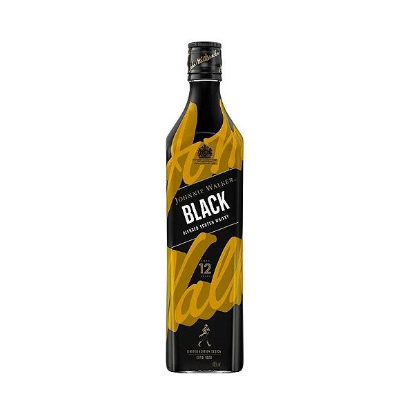 Whisky Johnnie Walker Black Label Icons Ed Limitada 1l - Família