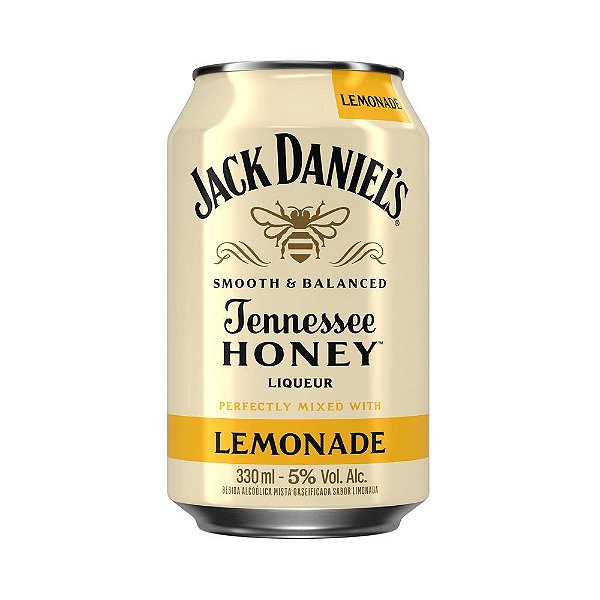 Whisky Jack Daniels Lata Jack n Honey Lemonade 330ml
