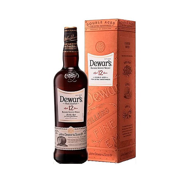 Whisky Dewar's 12 anos Double Aged 750ml