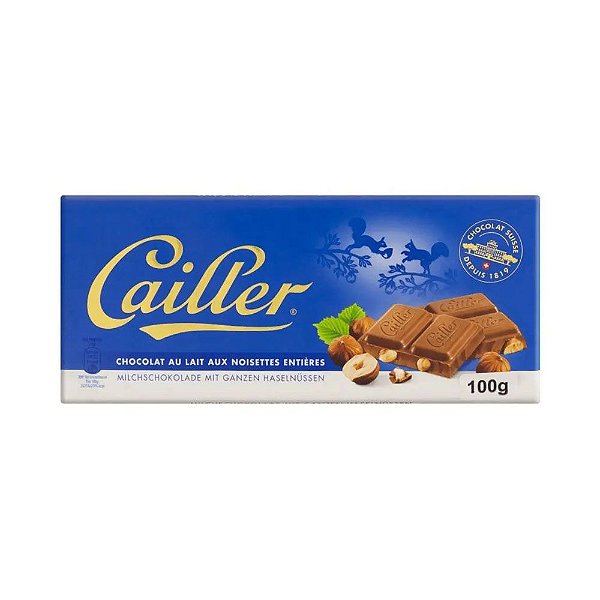 Chocolate Cailler de Avelã 100g