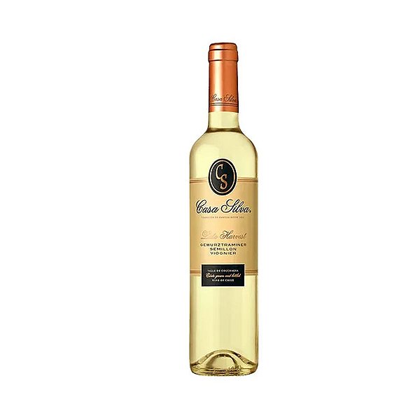 Vinho Branco Doce Casa Silva Late Harvest Gewurtraminer Semillon Viognier 500ml
