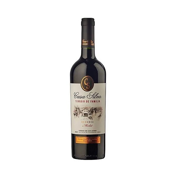 Vinho Tinto Seco Casa Silva Reserva Merlot  750 ml