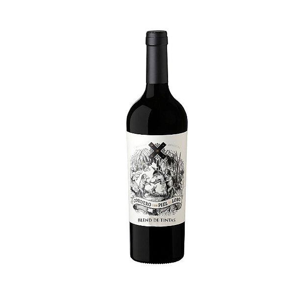 Vinho Tinto Seco Cordero Con Piel de Lobo Blend de Tintas 750ml