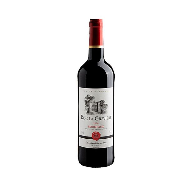 Vinho Tinto Seco Roc La Graviere Bordeaux 750ml