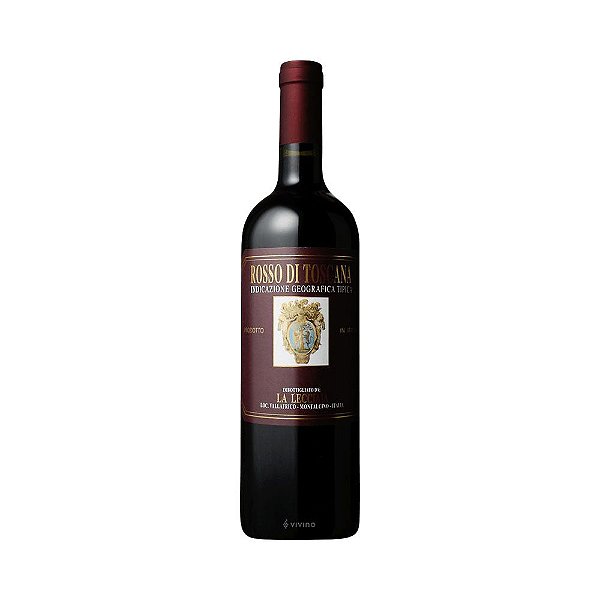 Vinho Tinto Seco Rosso Di Toscana La Lecciaia IGT 750ml