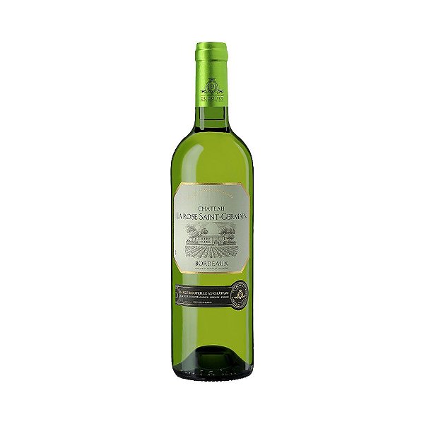 Vinho Branco Seco Chateau La Rose Saint-Germain Bordeaux 750ml