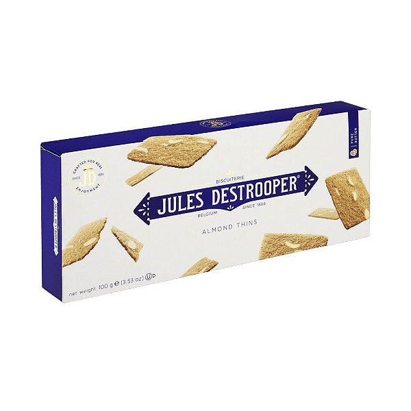 Biscoito Bel Jules Destrooper Almond Thins 100g