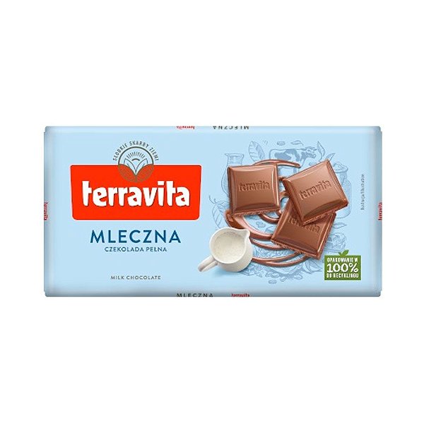 Chocolate ao Leite Terravita 100g