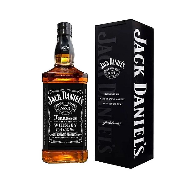 Whiskey Jack Daniels com Lata 1L
