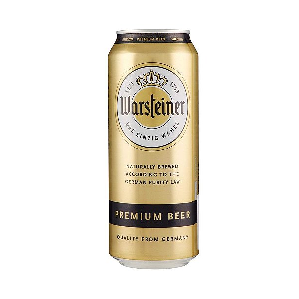 Cerveja Warsteiner Premium Beer Lata 500ml