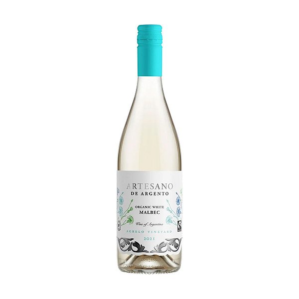 Vinho Branco Seco Artesano De Argento Malbec Orgânico 750ml