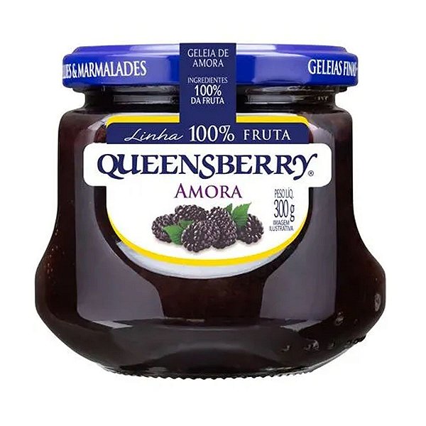 Geleia de Amora 100% Fruta Queensberry 300g