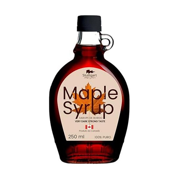 Xarope de Maple Escuro Stuttgart 250ml