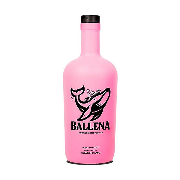 Licor de Morango com Tequila Ballena 750ml