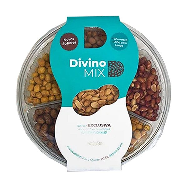 Kit Divino Mix Amendoim Salgado 270g