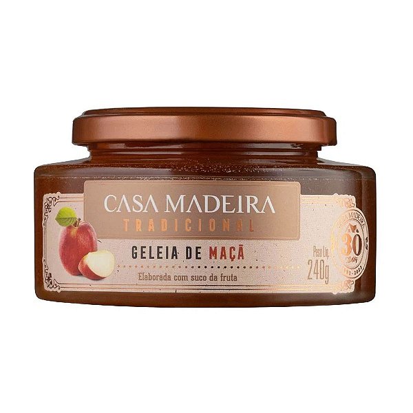 Geleia de Maça Casa Madeira 240g