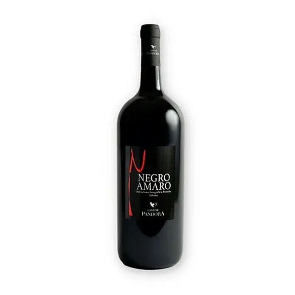 Vinho Tinto Meio Seco Pandora Negroamaro IGP 1,5l