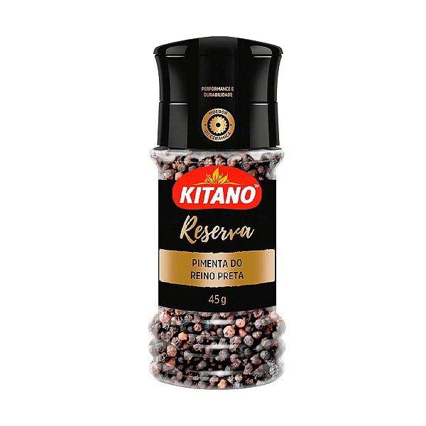 Pimenta do Reino com Moedor Kitano 45g