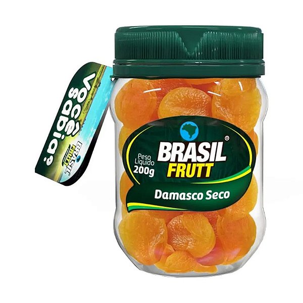 Damasco Seco Brasil Frutt Pote 200g