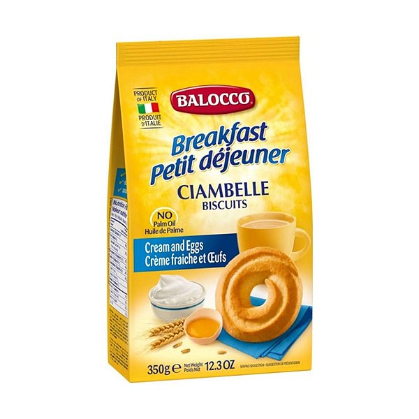 Biscoito Ciambelle Balocco 350g