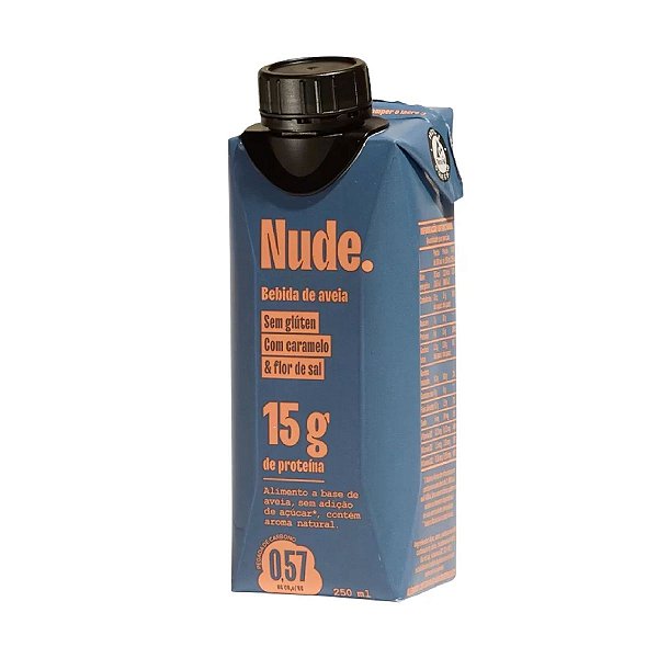 Bebida Proteica Caramelo e Flor de Sal Nude 250ml