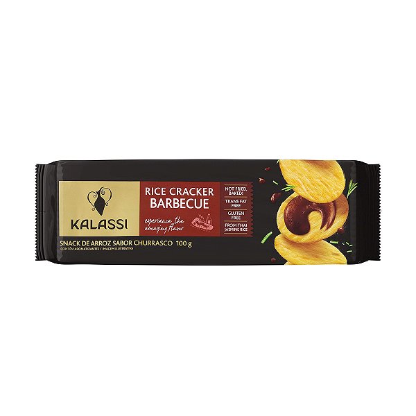 Biscoito Tai Kalassi Rice Cracker Barbecue 100g