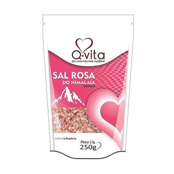 Sal Rosa do Himalaia Grosso Q-vita 250g