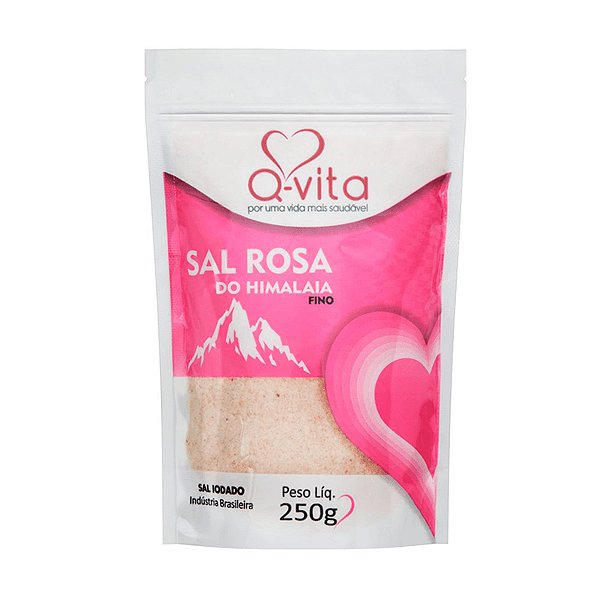 Sal Rosa do Himalaia Fino Q-Vita 250g