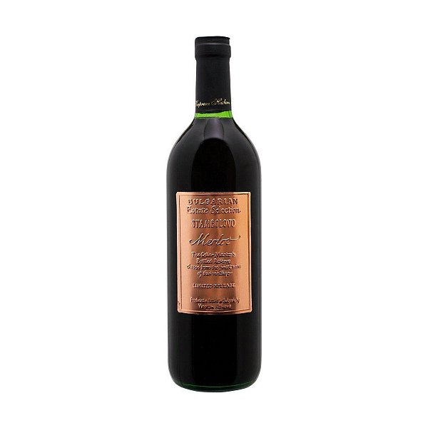 Vinho Tinto Seco Stambolovo Merlot Limited Release AOC 750ml