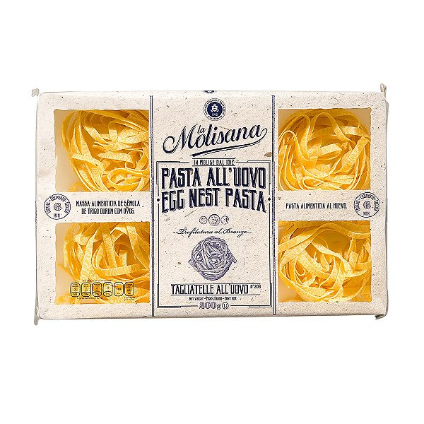 Massa Tagliatelle All Uovo La Molisana 200g