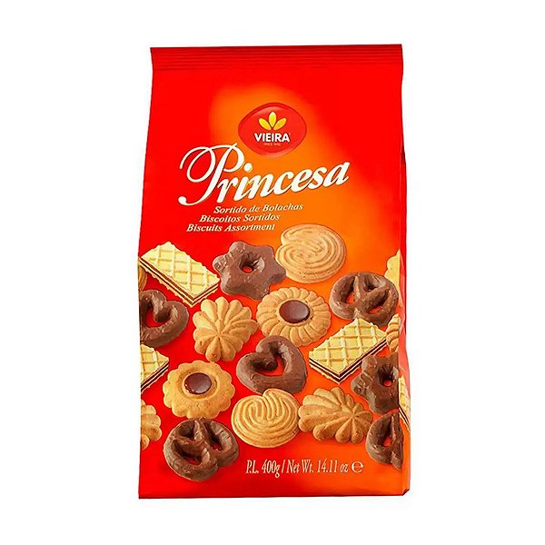 Biscoito Sortido Princesa Vieira 400g