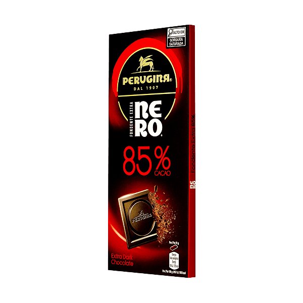 Chocolate Amargo 85% Cacau Perugina Nero 85g