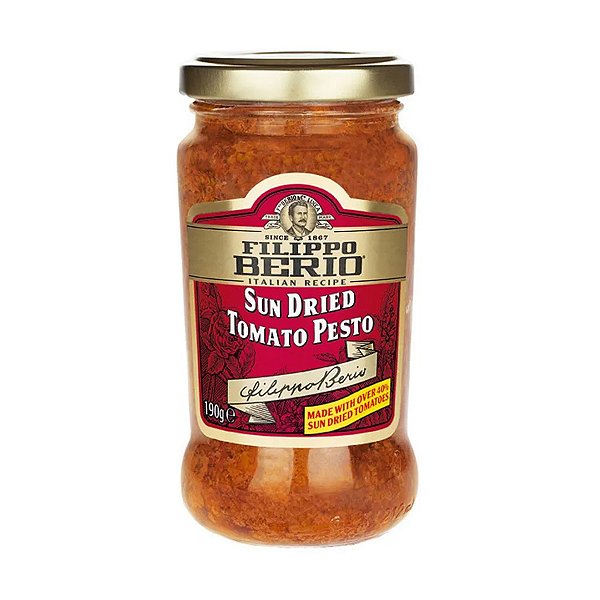 Molho Pesto de Tomate Seco Filippo Berio 190g