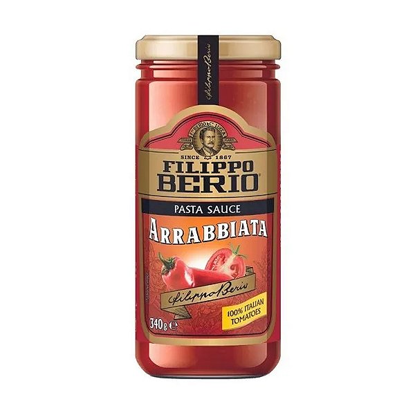Molho de Tomate Arrabbiata Filippo Berio 340g