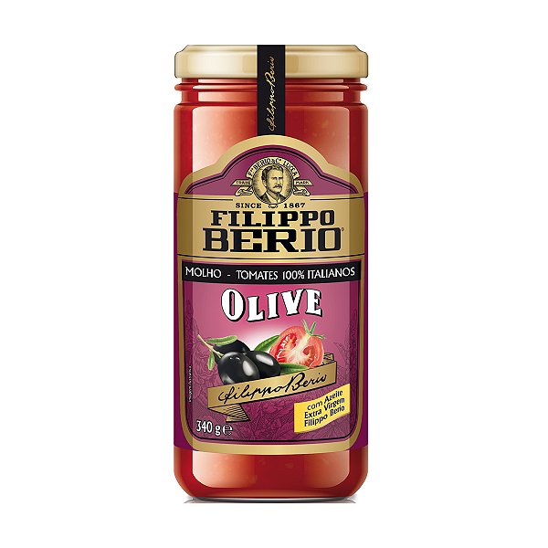 Molho de Tomate Olive Filippo Berio 340g