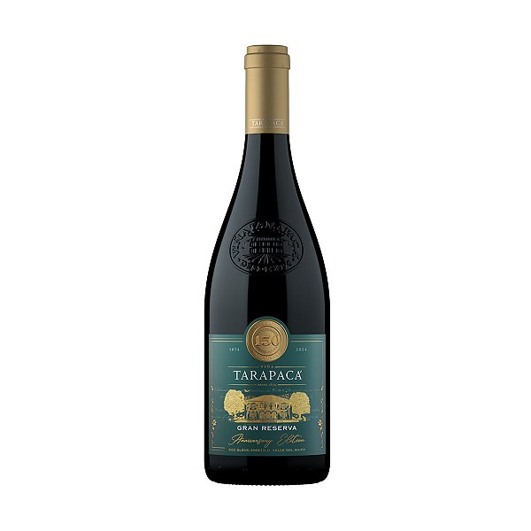 Vinho Tinto Seco Tarapacá 150 Aniversary Edition Blend 750ml com caixa