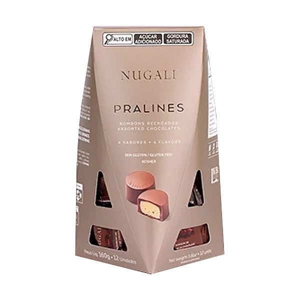 Caixa Pralines Sortidos Nugali 160g