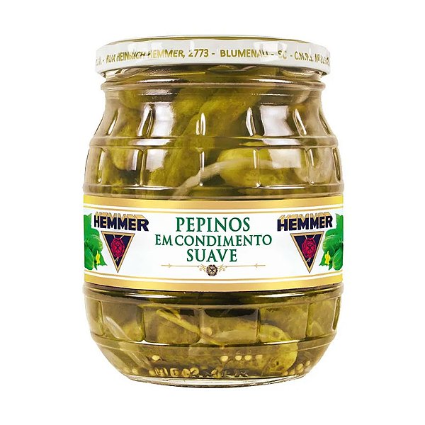 Pepinos em Conserva Suave Hemmer 300g