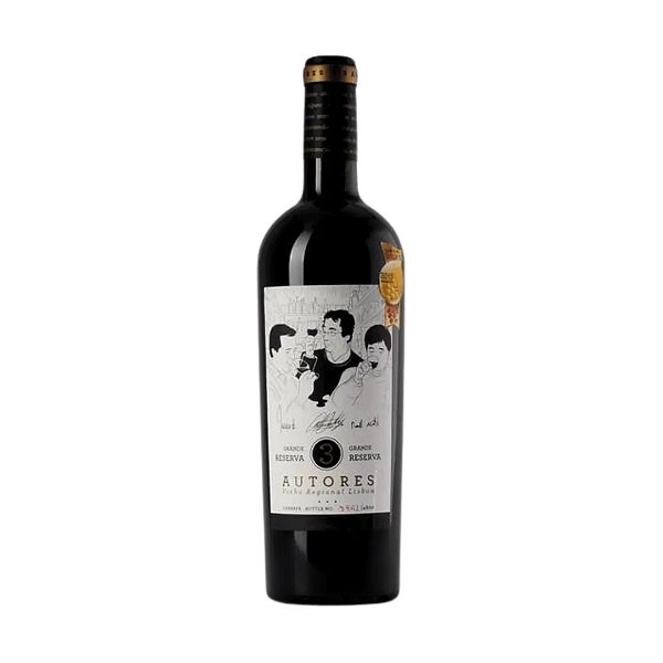 Vinho Tinto 3 Autores Grande Reserva Lisboa 750ml