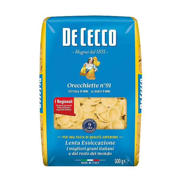 Macarrão Ita de Cecco Orecchiette 500g