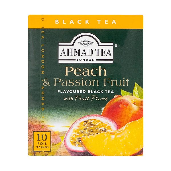 Chá Pessego Maracuja Ahmad Tea 20g