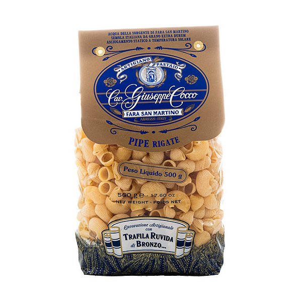 Pipe Rigate Giuseppe Cocco 500g