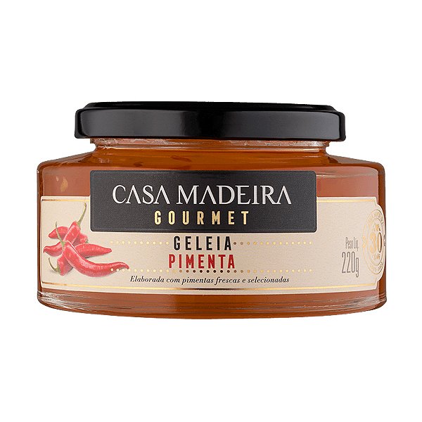 Geleia de Pimenta Casa Madeira 220g