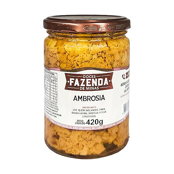 Ambrosia Fazenda de Minas 420g