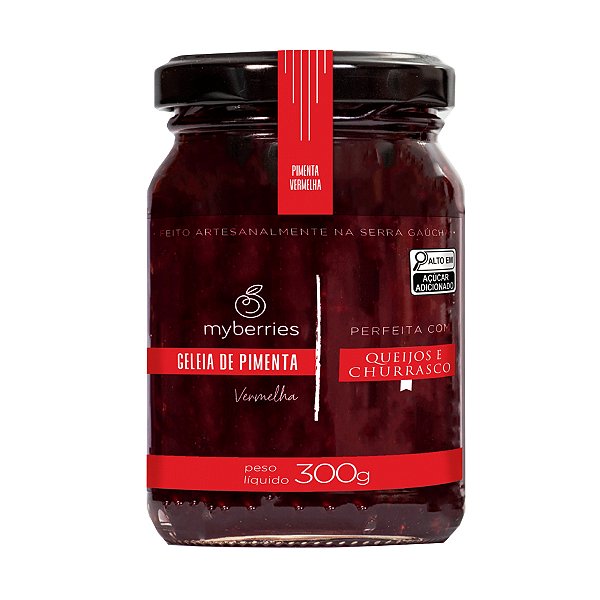 Geleia de Pimenta Vermelha Myberries 300g