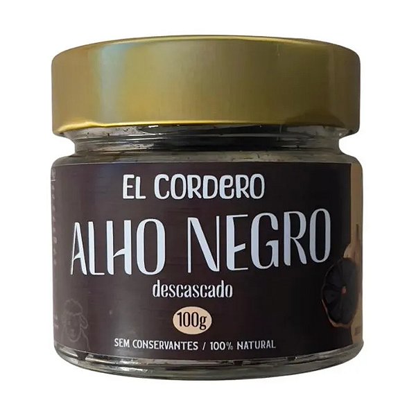 Alho Negro Descascado El Cordero 100g